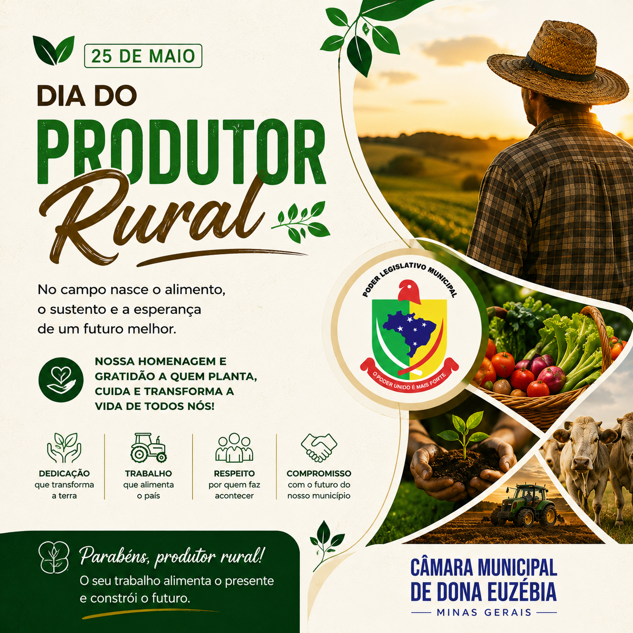 25 de Maio | Dia do Produtor Rural