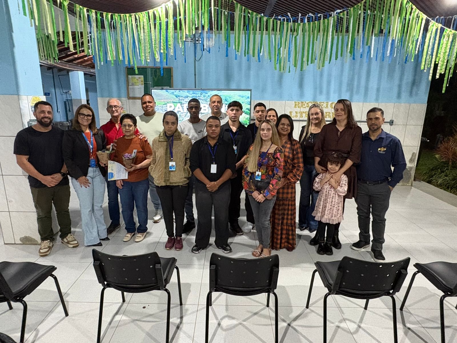 A Câmara Municipal de Dona Euzébia esteve presente no Evento Estudantil Café Empresarial, realizado nesta terça-feira (16)