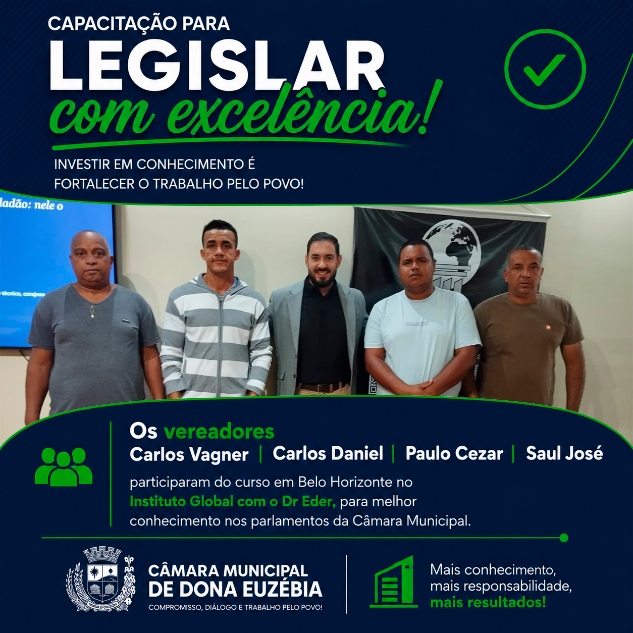 Capacitação para fortalecer o trabalho legislativo!