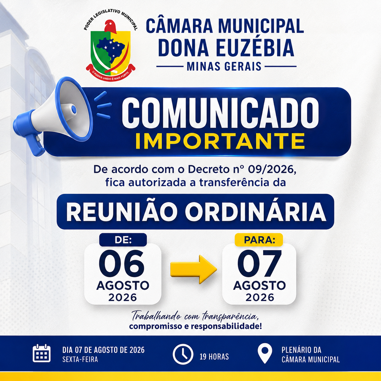 COMUNICADO IMPORTANTE